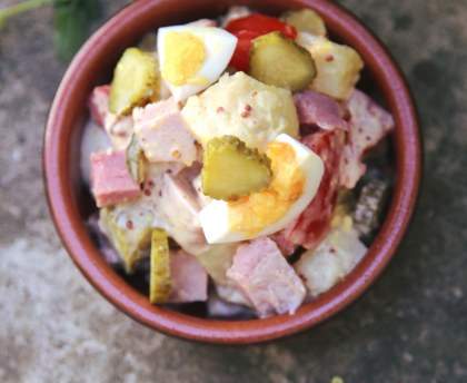 La salade piémontaise de Jean-Pierre