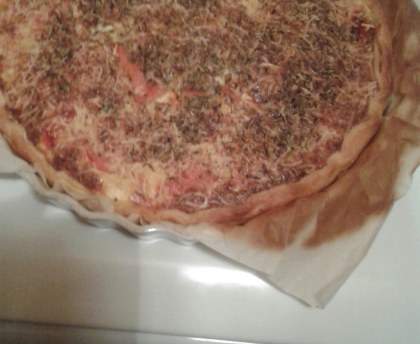 La tarte au thon de Véro