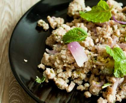 Laab Moo (salade de porc épicée)
