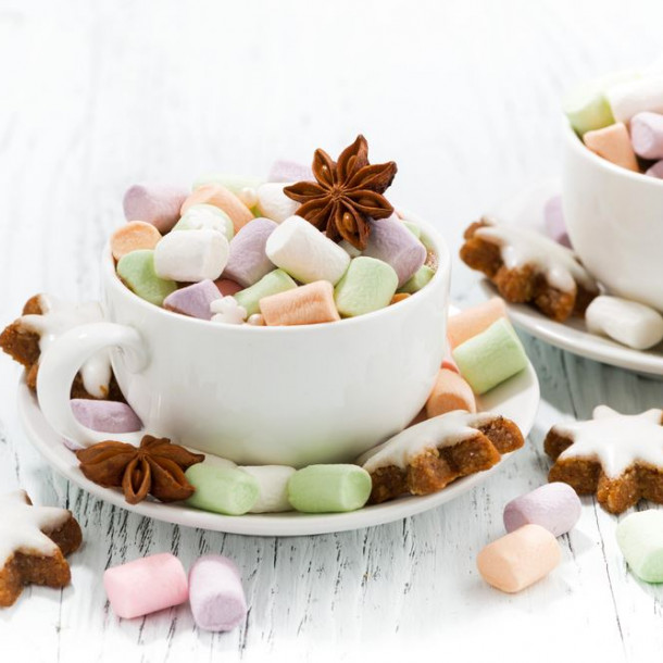 Lait caramel aux mini Chamallow®