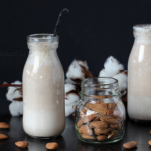 Lait d'amande vanillé
