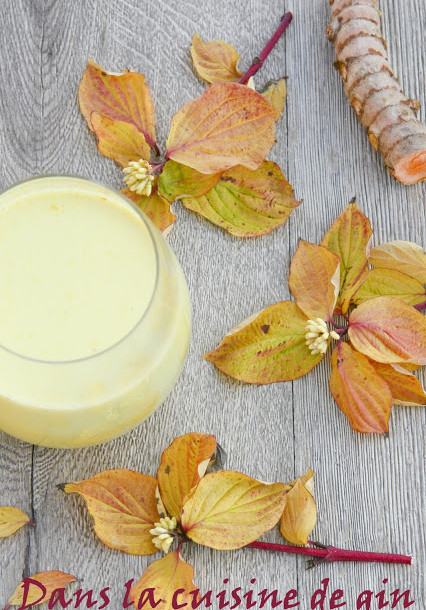 Lait d'or au curcuma