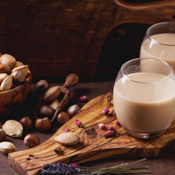 Lait de noisettes maison