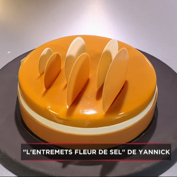 L'entremets fleur de sel