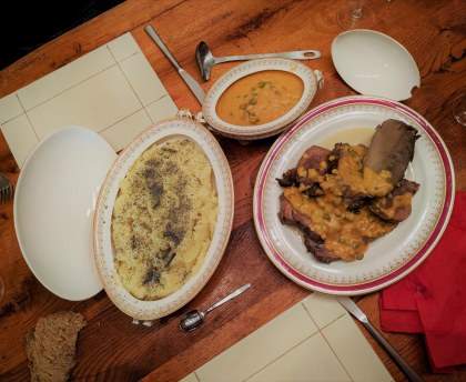 Langue de boeuf  sauce Eric