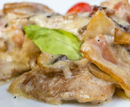 Langue de porc au madère