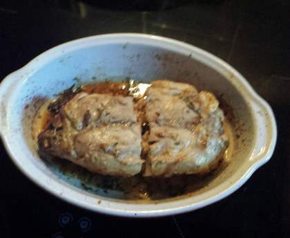 Lapin à la moutarde de grand'mère (au four)