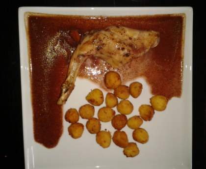 Lapin au chocolat (Conejo con chojolate)
