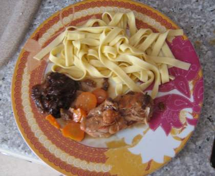 Lapin succulent aux pruneaux