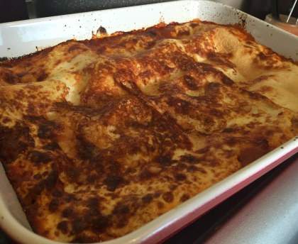 Lasagne à la béchamel de ricotta