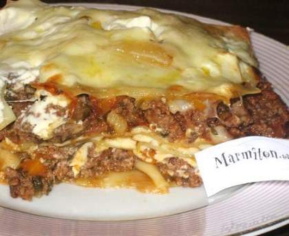 Lasagne bolognaise (Mascarpone)