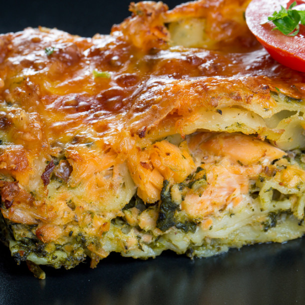 Lasagne saumon épinards au Thermomix