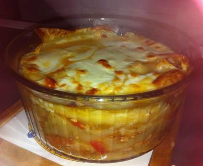 Lasagnes au thon et à la mozzarella