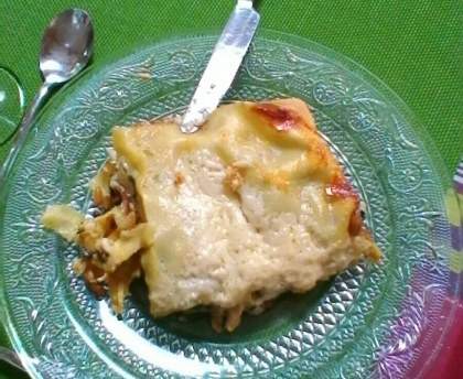 Lasagnes aux épinards et à la ricotta
