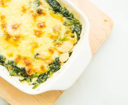Lasagnes aux épinards