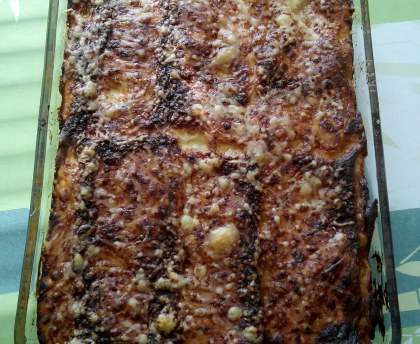 Lasagnes aux potimarrons et à la viande hachée