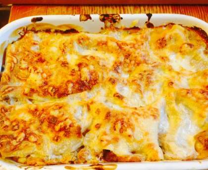 Lasagnes courgettes  poivron aubergine