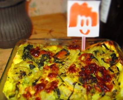 Lasagnes de blettes aux moules