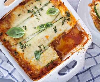 Lasagnes de courgettes faciles