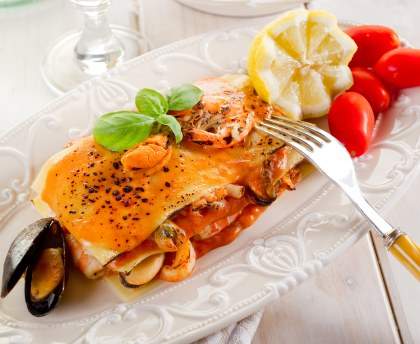 Lasagnes de la mer