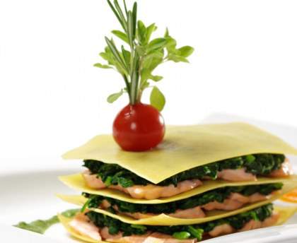 Lasagnes de saumon sans cuisson (Italie)