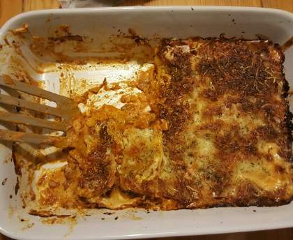 Lasagnes faciles au jambon