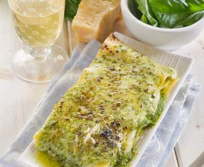 Lasagnes pesto