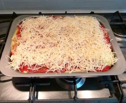 lasagnes poissons et courgettes