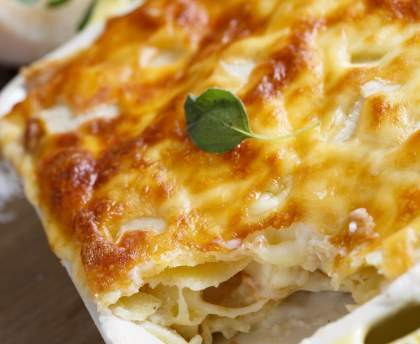 Lasagnes trois fromages
