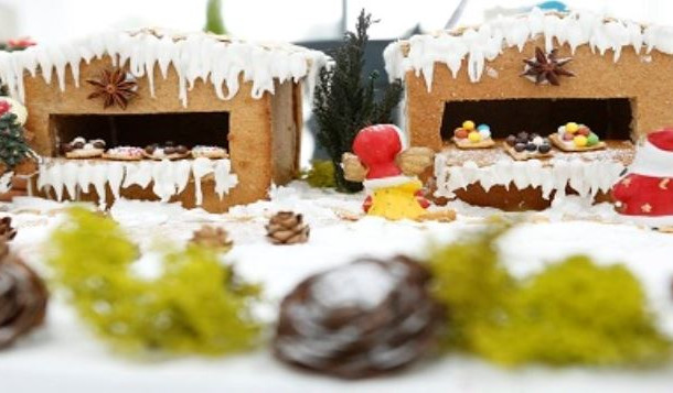 Le chalet du marché de Noël