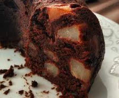 Le choco poire au micro ondes