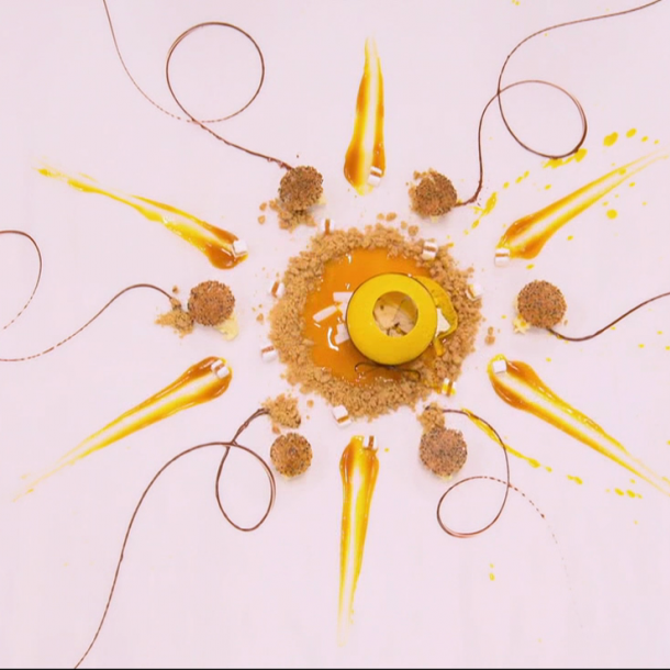 Le dessert sur table de la Brigade La Maison Thierry Court