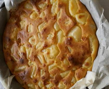 Le galan à la poire et au rhum