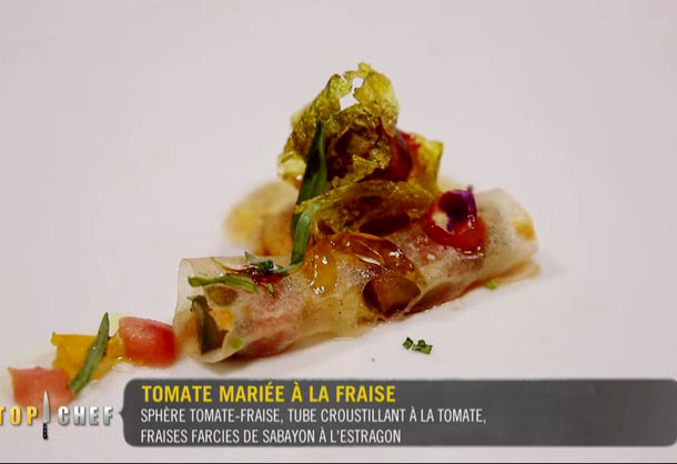 Le mariage entre la tomate et la fraise
