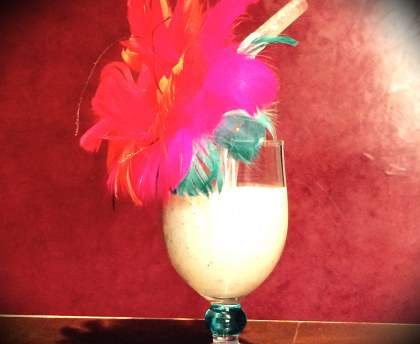 Le milkshake kiwi-banane d'Ambre