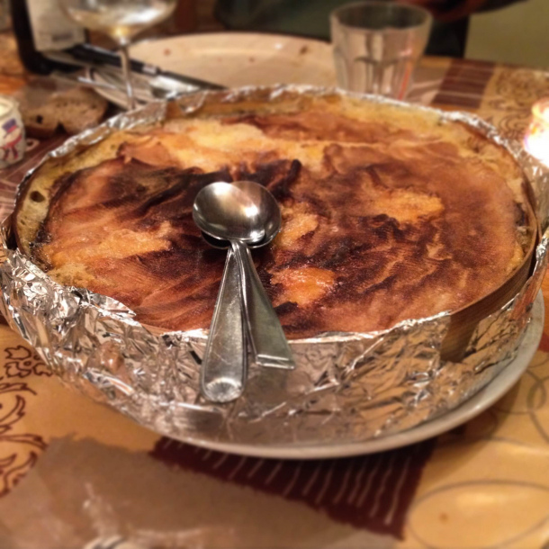 Le Mont d'or au four de la Crèmerie Royale