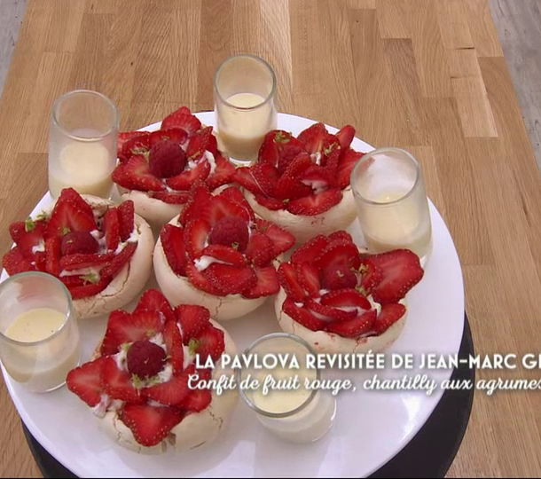 Le pavlova en fleur de Jean-Marc Généreux