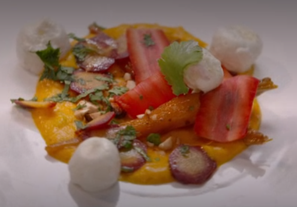 Le plat à base de carottes de Florian
