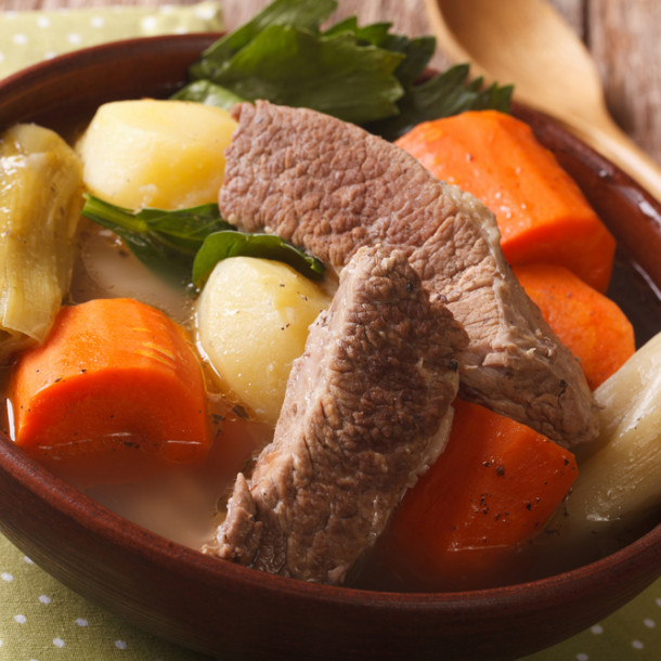 Le pot au feu revisité autour de trois idées