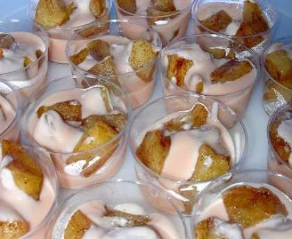Le raisonnable (dessert pomme - amande)