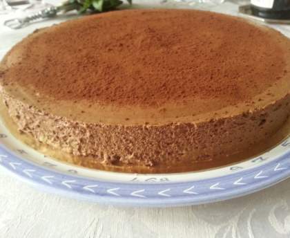 Le Royal de Cristale : dacquoise croustillant et mousse de chocolat 