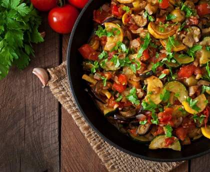 Le secret de la ratatouille de Catherine