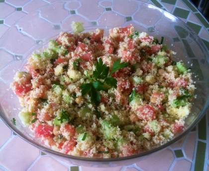 Le Taboulé de Mamou aux pois chiches !