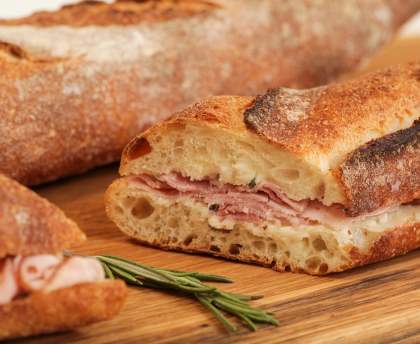 Le vrai jambon beurre