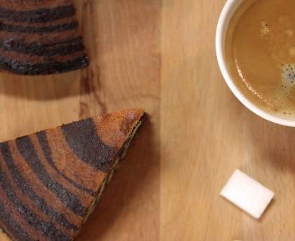 Le Zebra Cake