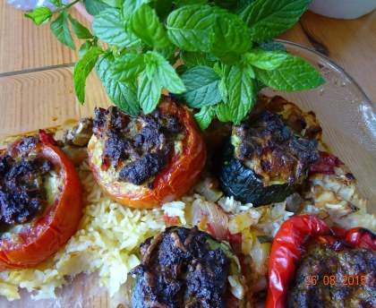 Légumes farcis à l'orientale