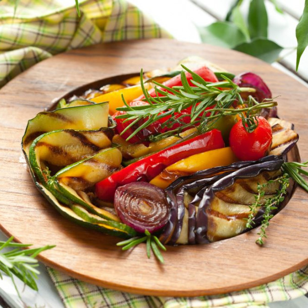 Légumes grillés au thym