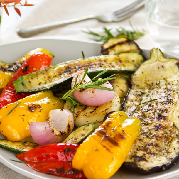 légumes grillés aux herbes de provence