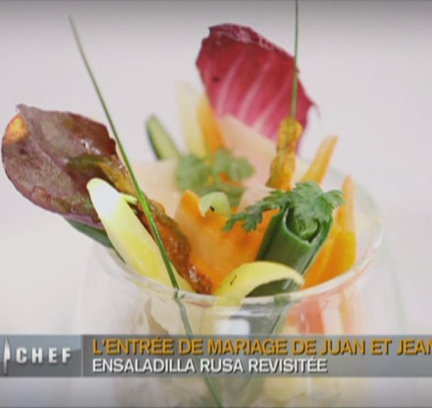Légumes, mayonnaise maison et herbes fraîches
