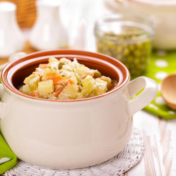 Légumes printaniers en cocotte